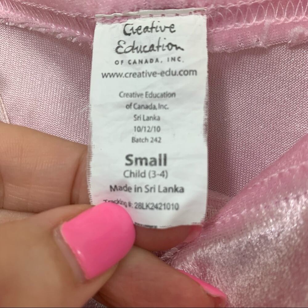Creative Education Velvet/Tulle Cupcake Tu-Tu Pink Dress - Picture 3 of 7